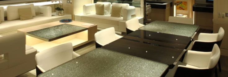 Exceptional furniture for yachts and luxury homes