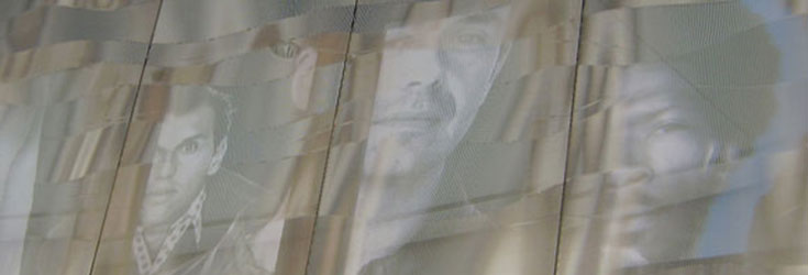 Un ruban d images en verre cinétique au siège d EDF